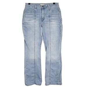 Levi's Womens 725 High Rise Bootcut Jeans Size 31 Fits 30x28 Light Wash Denim‎